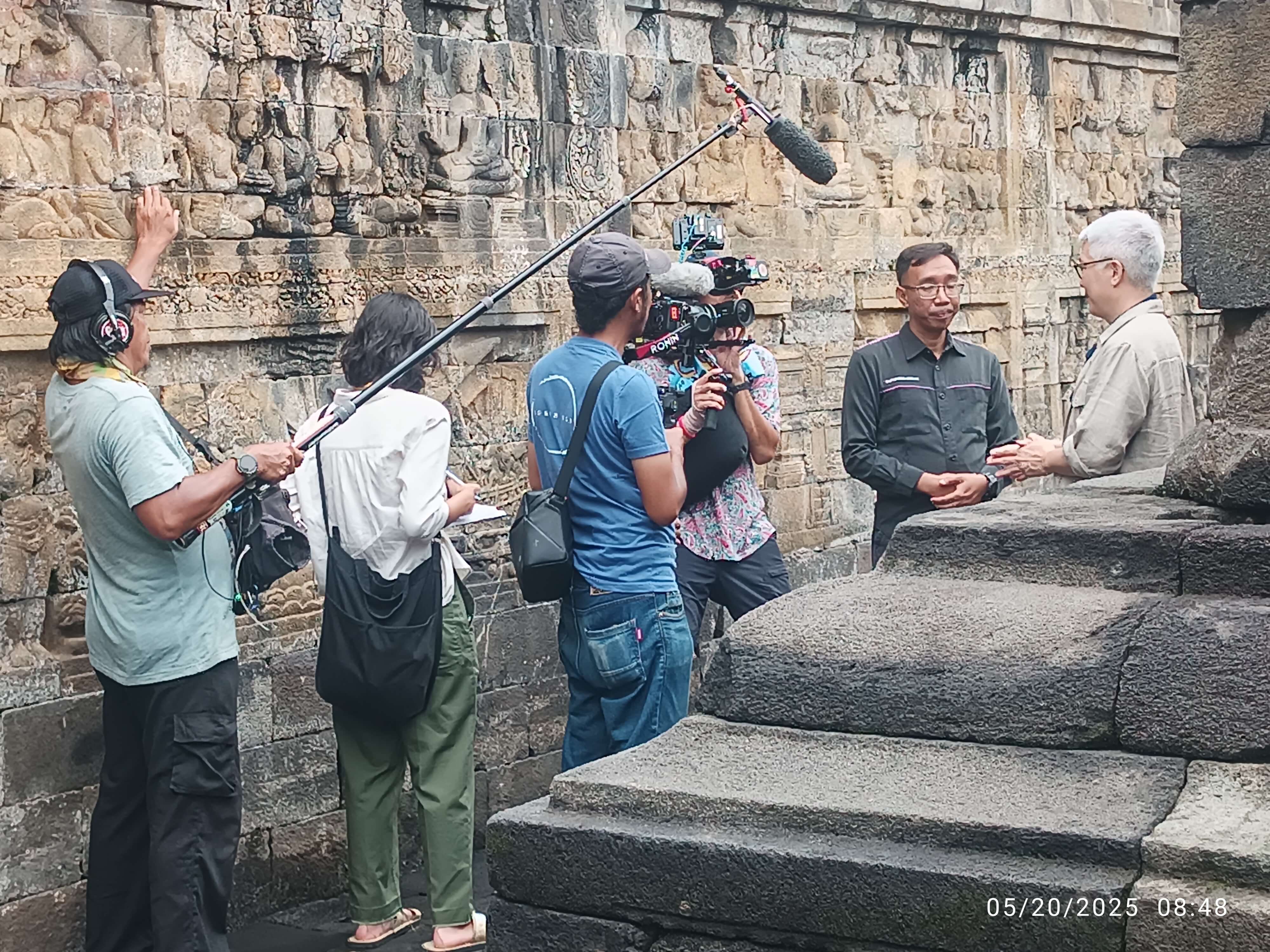 syuting borobudur syuting borobudur